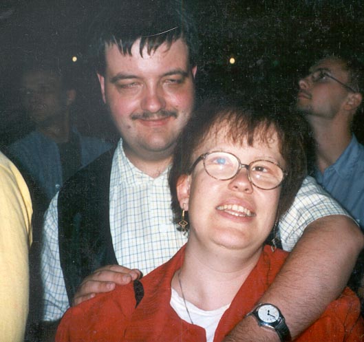 Foto: Wir beim Chris de Burgh-Konzert am 2. Mai 2000 in Magdeburg